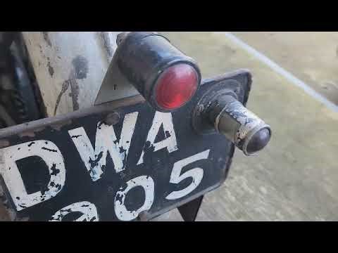 1937 BSA B24 350cc side valve