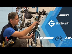 Mounting dynamo hub and LED lights on my bicycle :)