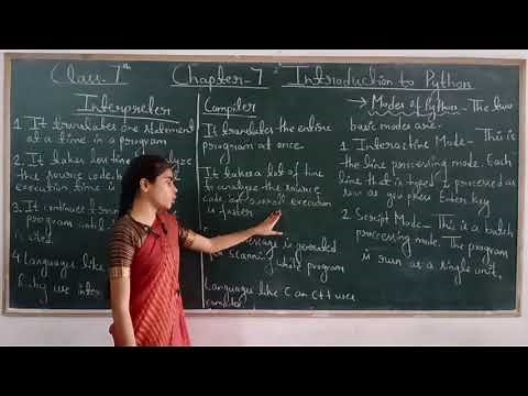 Class-7th / Computer Chapter - 7 ( Introduction to Python )