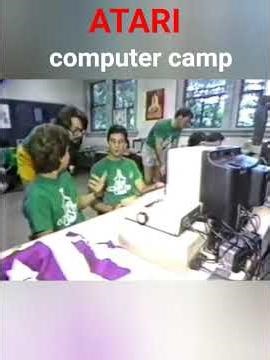 Atari computer camp, how cool! #retro #nostalgia #computer #80s