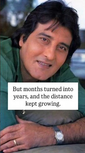 Vinod Khanna and Geetanjali were married for years but slowly their relationship started changing