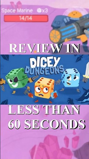 Dicey Dungeons review in less than 60 seconds!