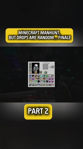 Minecraft Manhunt with Random Drops: Epic Gameplay Moments