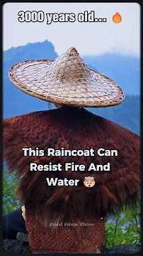 This 3000-Year-Old Raincoat Still Works… | Ancient Chinese Craft 🔥