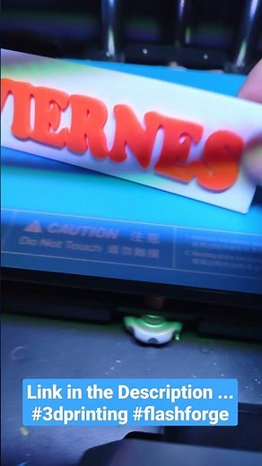 Easily Remove 3D Prints from FlashForge Printer