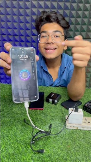 Charging 5 Phones with 1 Charger #shorts #viral #experiment #explore #trending