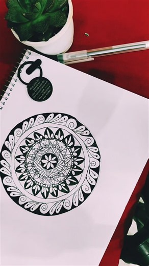 Easy mandala art for beginners 🖌️🎨
