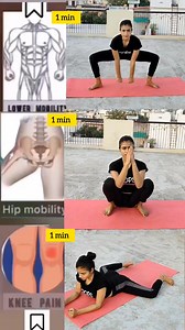 195K views · 989 reactions | 3 exercise for many benefits ✅ #yogeshwari . . . . . #pelvic_floor #weightlossgoal #yoga #hipopening #fitness #workout #exercise #fitness #explore #bellyfat #tips #pcod #pcos #tips #yogainspiration #infertility #yogalife | Yoga with yogeshwari | Facebook