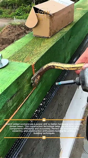 Power Drill Wood Construction #Construction #Woodworking