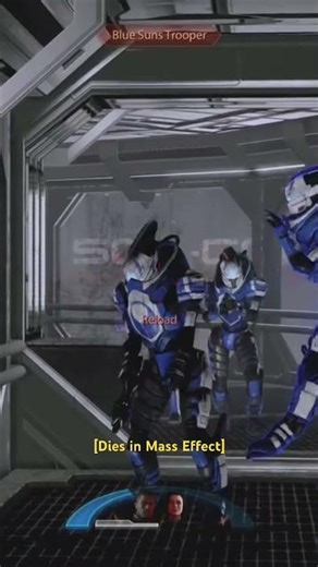 [Dies in Mass Effect] (re-upload) #masseffect #gaming