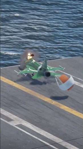 JF-17 Jet Aircraft Carrier Landing Mishap 2