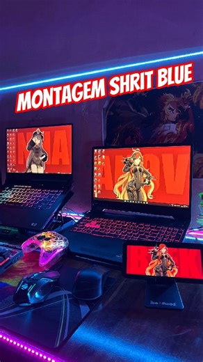 MONTAGEM SHRIT BLUE 🥶#gaming #anime #shorts #viral