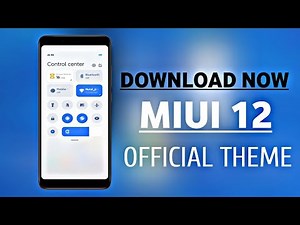 OFFICIAL MIUI 12 SUPPORTED THEME | #HELLO_FUTURE