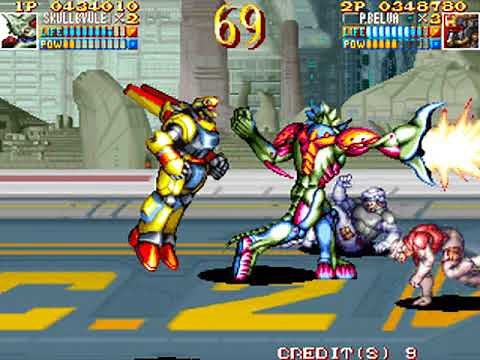 Guardians / Denjin Makai 2 (Arcade) 2P Cooperative Playthrough