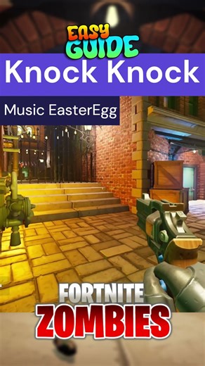 (Knock Knock) Map Secret Easter Egg #fortnitezombies #shadowsofevil #mapsecrets