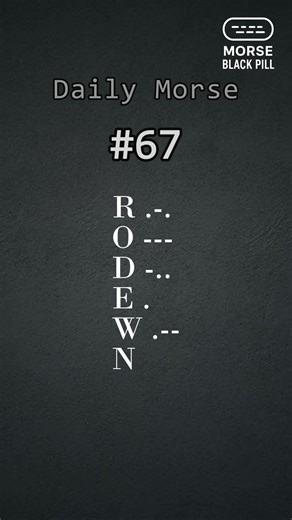 Beneath the Surface #morse #decode #signal