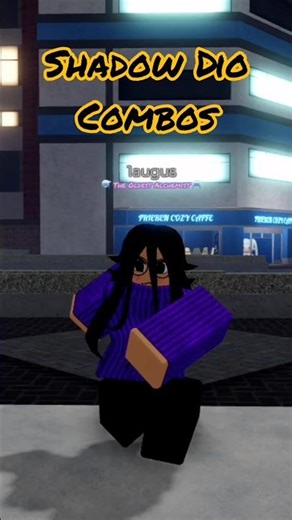 SHADOW DIO COMBOS!!! [Project Baki 4] #jojosbizarreadventure #anime #roblox #jjba