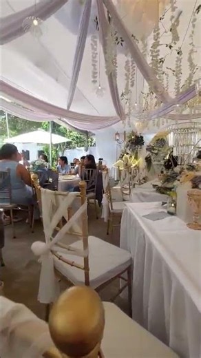 Lovely Wedding Reception Set Up