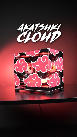The Akatsuki Cloud case channels fear, danger, and justice through the iconic red cloud motif that defines the Akatsuki legacy. Bold cloud patterns wrap the chassis in deep crimson tones, creating a visual that feels cold, calculated, and impossible to ignore 🩸🖥️ This design delivers a striking 360-degree showcase built around symbolism rather than characters—perfect for fans who understand what the Akatsuki stand for: power, rebellion, and control 🔥 Akatsuki Cloud is only one of many. Explor