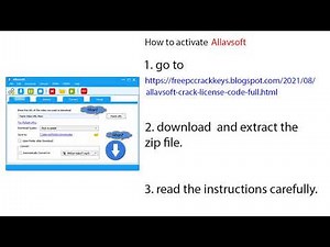 Allavsoft 3 23 7 Activation