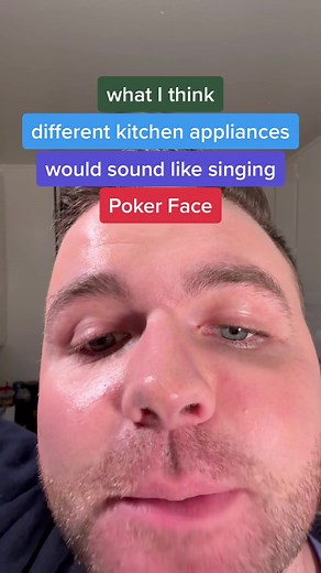 Kitchen Appliances Singing Poker Face: A Fun Interpretation