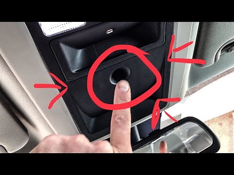 Mysterious hole in the RAM 1500 overhead console explained