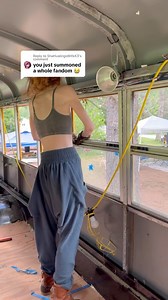 8.8K views · 274 reactions | If the bus is rocking… ( it’s me dancing and ripping windows out of it) summoned an entire fandom on *the other app* #diy #build #dance | Kal.bog | Facebook