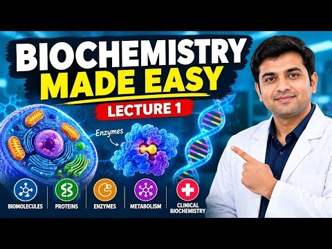 Biochemistry Made Easy for Beginners | Introduction to Biochemistry