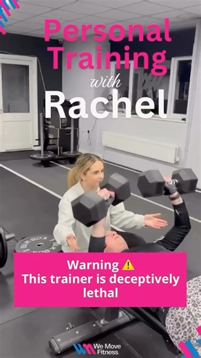 WeMove Fitness on Instagram: "Personal Training with Rachel Our little silent assassin delivers effective sessions without the noise. Smart programming and real results. If you want to accelerate your process, then get booked in: - Personalised training - Accountability that works - Stronger, fitter, more confident you. DM to book"