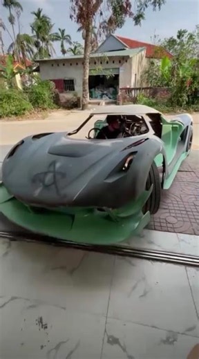 I Built a REAL Car at Home from Scratch | Homemade Car Project #carzone #lambocar#homemadecar#luxury