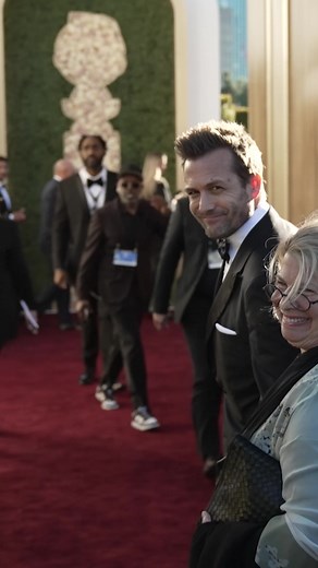 Gabriel Macht's Mother Attends the Golden Globes: Heartwarming Moment