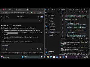 Python-Backend in Visual Studio Code mit GEMINI