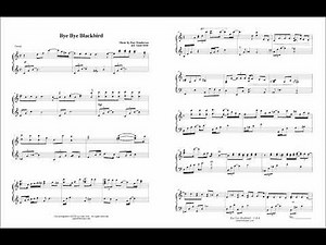 Bye Bye Blackbird (piano solo)