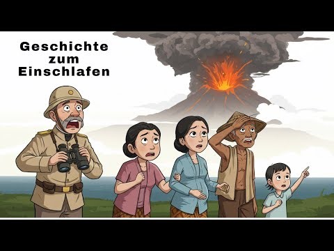 🌋⚡ Als eine ganze Insel verschwand | Die Krakatau Katastrophe 1883 | Geschichte zum Einschlafen 🌊💤