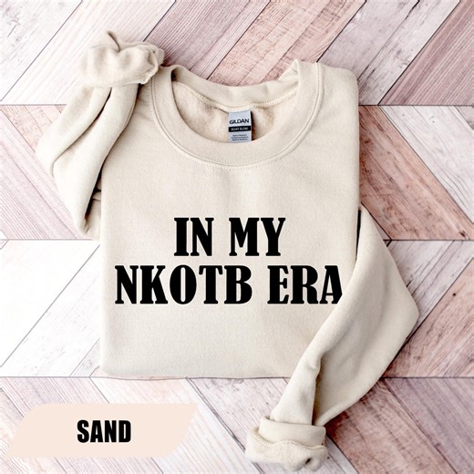 In My NKOTB Era Sweatshirt, New Kids on the Block Shirt, NKOTB Fan Gift, Nkotb Group Tour Crewneck, Classic Rock Concert, Gift for Her Him - Etsy