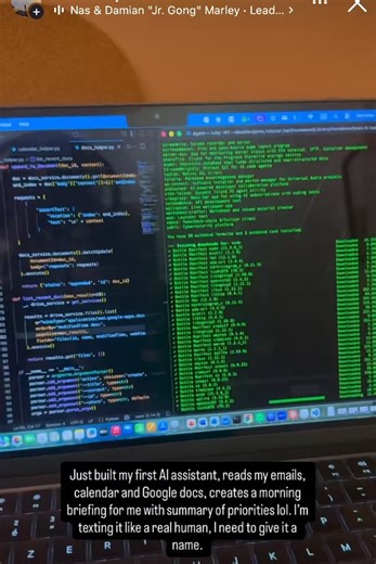 Made my first AI executive assistant with Claude code. @claudeai It can read, send and triage my emailsView and create calendar eventsCreate and share Google docs Give me a morning briefing and I can add as many bash scripts for different automations. And yes I can use claude app to chat, it just read some reports on email from linked to google sheets and sent a summary to my email for my next meeting. Now I just book meetings like “find a suitable time on my calendar for this event and send the