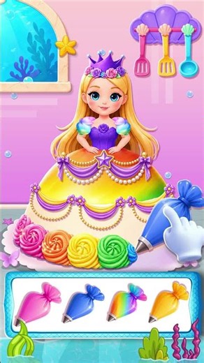 Cake Decorating Game! Cooking Games: Kitchen Chef #cooking #games #diy #animation #bakery #gameplay