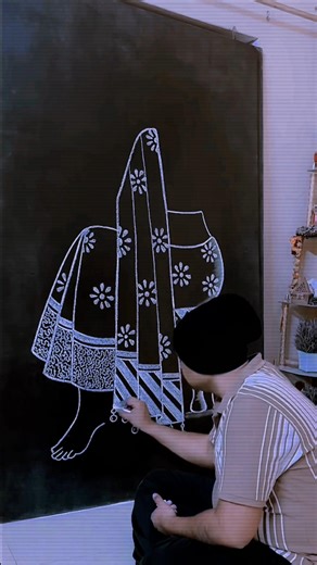 learn to draw a word FFF ♥️ se bana drawing art #art