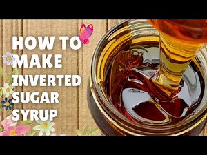 Homemade Inverted Sugar Syrup With Vinegar