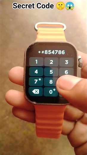 T800 Ultra Mein YouTube Secret Code 🤫😱 #foryou #smartwatch #youtubeshorts #trending