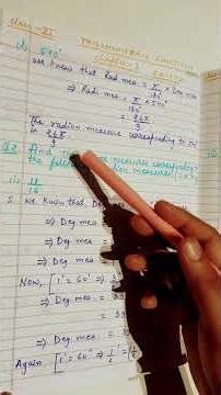 ### shorts ### Trigonometric functions exercise 3.1 question 2 class XI maths ###