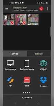 Manual de la app Photosync