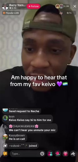 Fan Happy to Hear Message from Favorite Keivo 💜🇸🇱