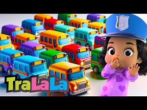Roțile autobuzului + TraLaLa, te iubesc 🤩 Cântece educative pentru copii de la TraLaLa