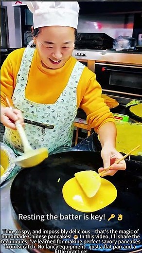 Make Handmade Pancakes: Thin, Crispy & Perfect! 🥞✨