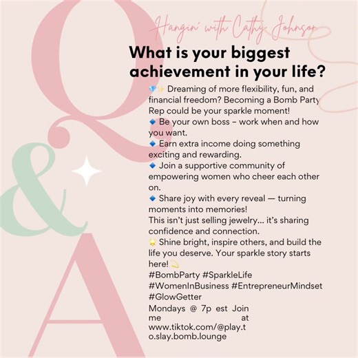 Weekly Q&A session about the bomb party community! Come join and find your people✨♥️ All and any questions answered the RAW truth!! Honesty and integrity always!#bombpartyofficial #bombpartyreveals #fyp #bombparty #bombpartyjewelry