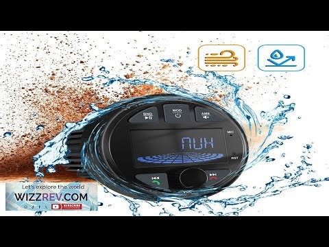 RHYTHM Boat Radio Marine Stereo Source Media Player AM FM Receiver MP3