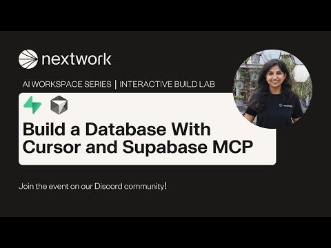 Interactive Build Lab: Build a Database With Cursor and Supabase MCP