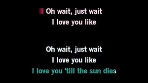 Karaoke Little Do You Know - Alex & Sierra - CDG, MP4, KFN - Karaoke Version