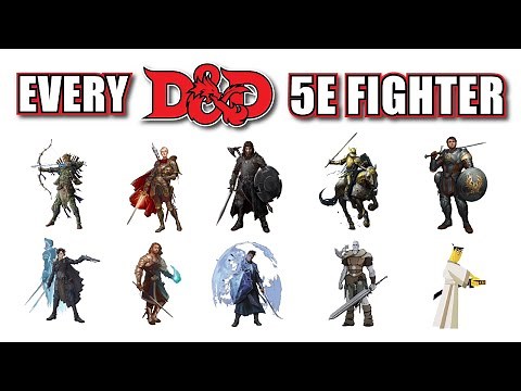 Explaining Every D&D 5E Fighter Subclass In 15 Minutes
